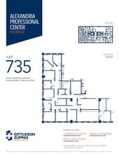 4660 Kenmore Ave, Alexandria, VA for lease Floor Plan- Image 2 of 2