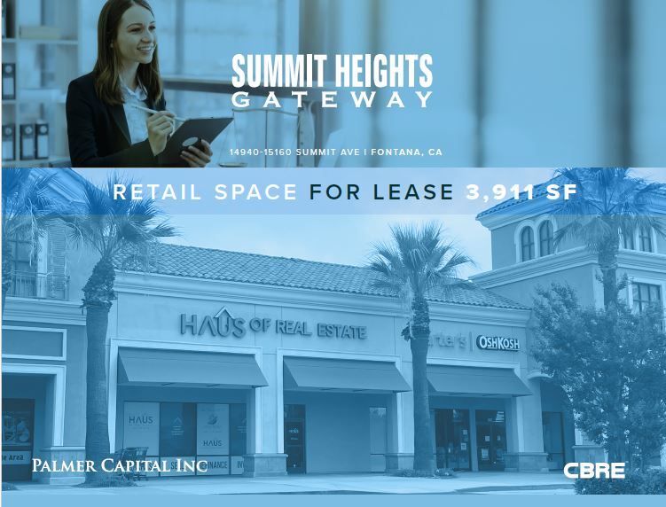 14940-15160 Summit Ave, Fontana, CA for sale - Building Photo - Image 1 of 1