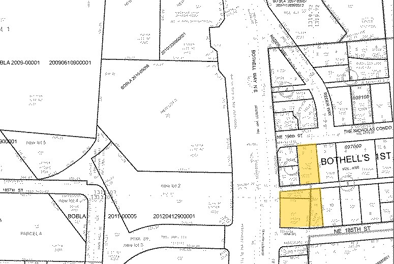 18504 Bothell Way NE, Bothell, WA for lease - Plat Map - Image 2 of 35