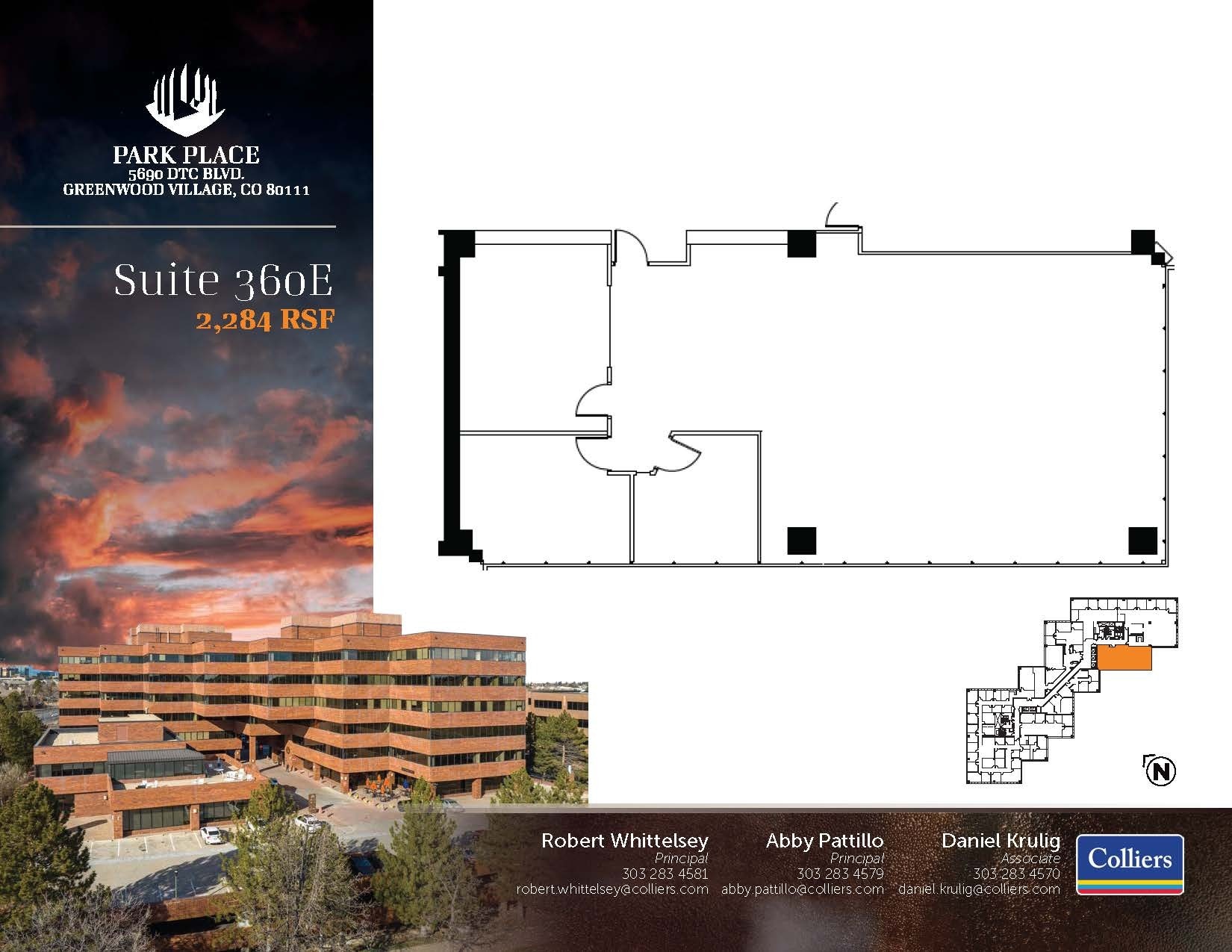 5690 DTC Blvd, Greenwood Village, CO for lease Floor Plan- Image 1 of 1