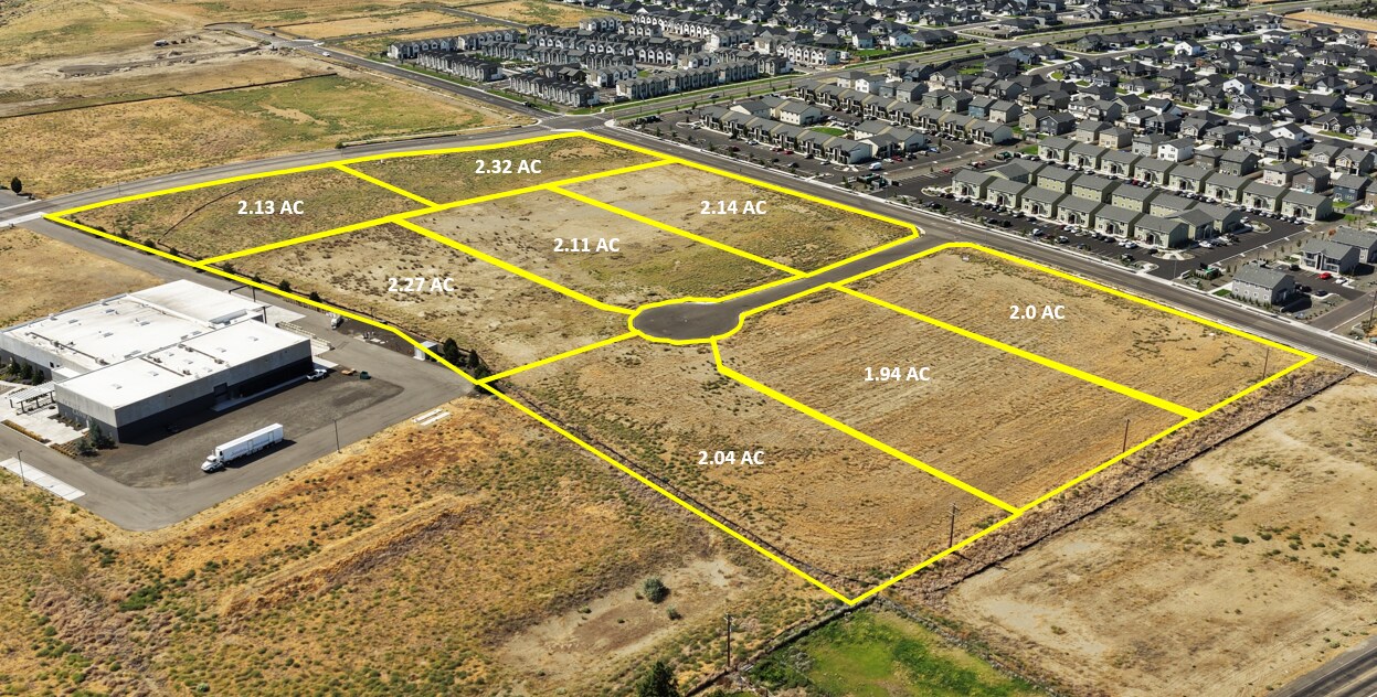 1075 Blackthorn Court, West Richland, WA for sale Aerial- Image 1 of 4