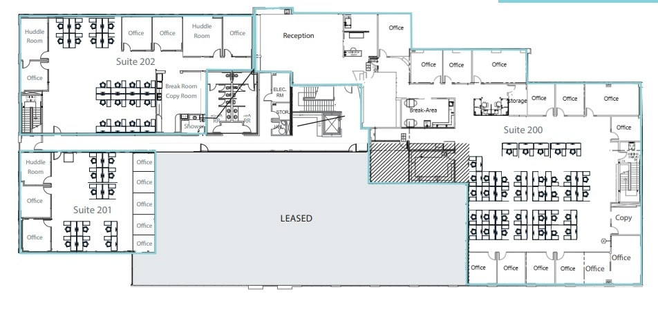 15378 Avenue of Science, San Diego, CA for lease Floor Plan- Image 1 of 1