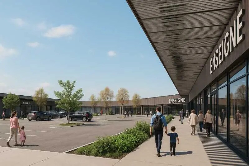 Retail in Saint-Just-en-Chaussée for lease - Building Photo - Image 1 of 3