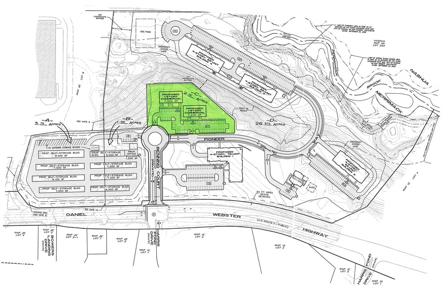 0 Pioneer Way, Merrimack, NH for sale - Site Plan - Image 2 of 6