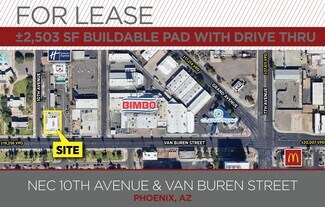 More details for NEC 10th Ave & Van Buren St, Phoenix, AZ - Retail for Lease