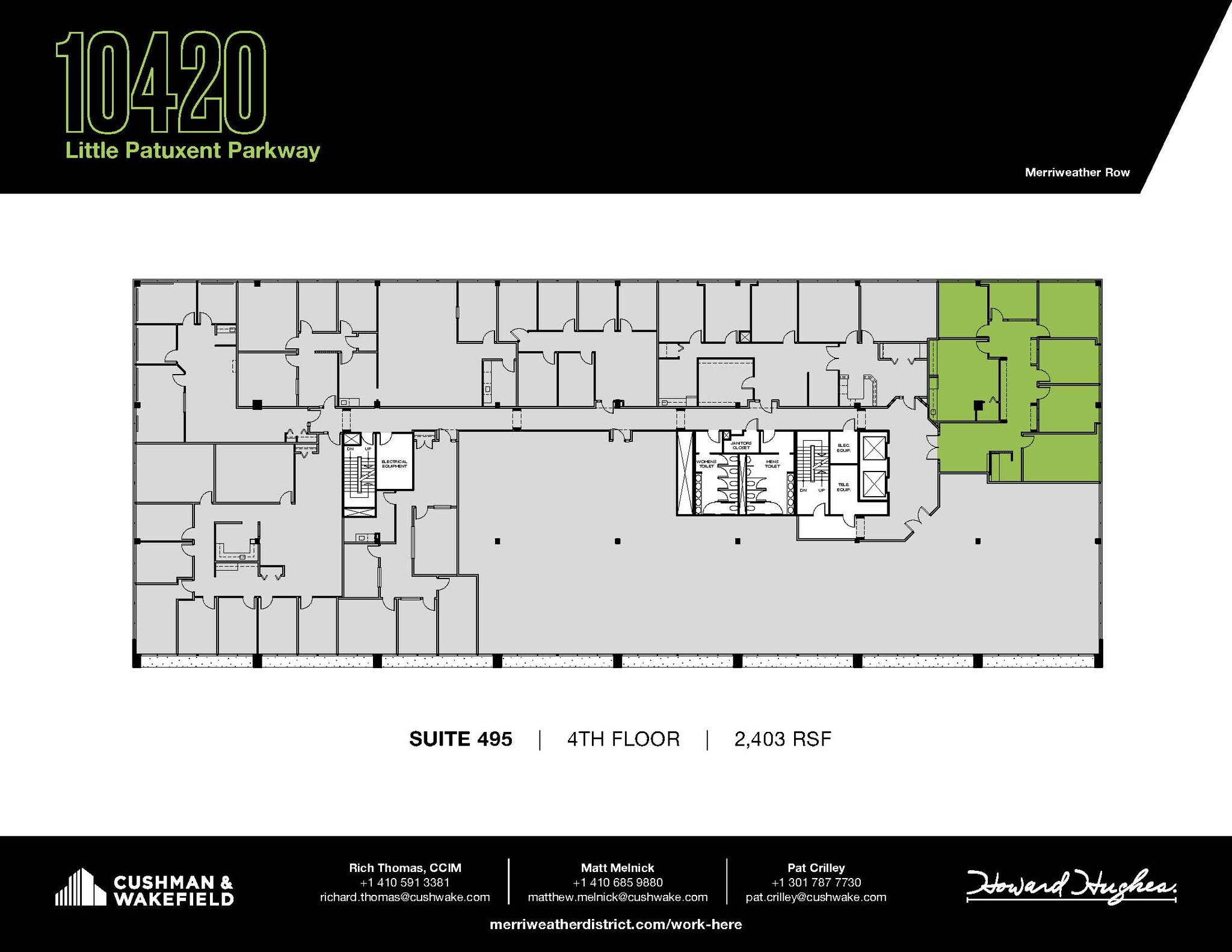 10480 Little Patuxent Pky, Columbia, MD for lease Floor Plan- Image 1 of 1