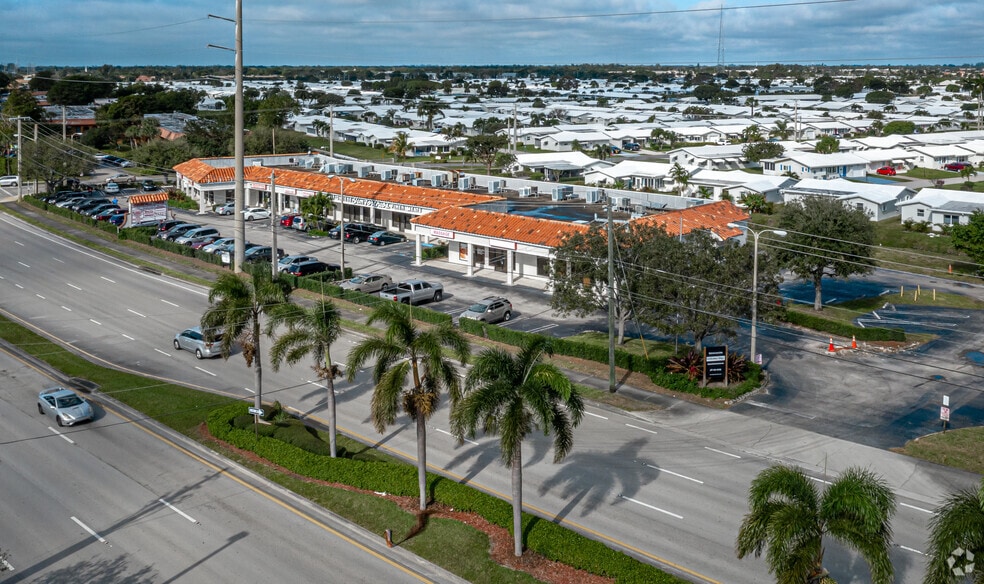 1865 W Woolbright Rd, Boynton Beach, FL for lease - Aerial - Image 3 of 11