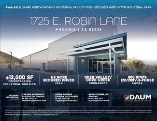 More details for 1725 E Robin Ln, Phoenix, AZ - Industrial for Sale