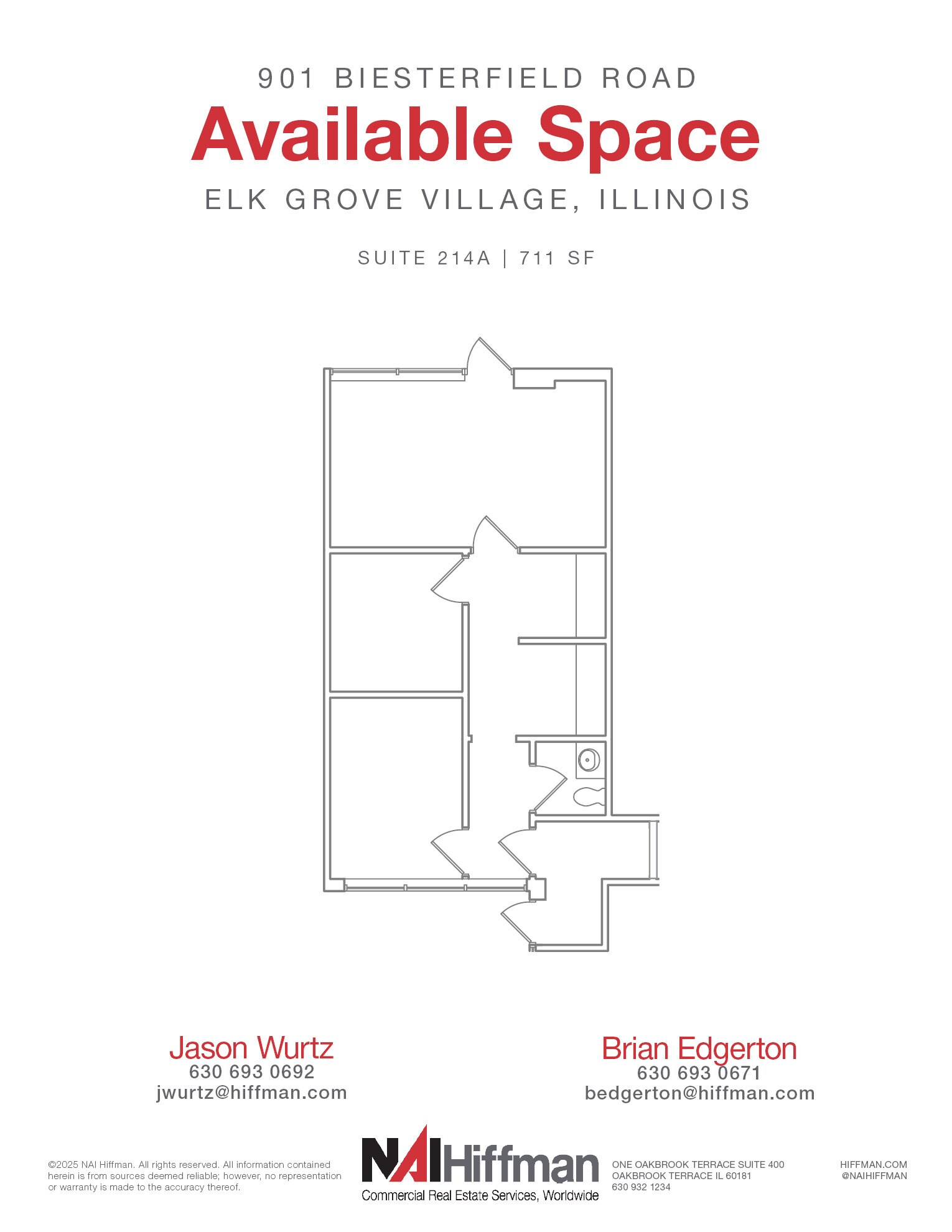 901 Biesterfield Rd, Elk Grove Village, IL for lease Floor Plan- Image 1 of 1
