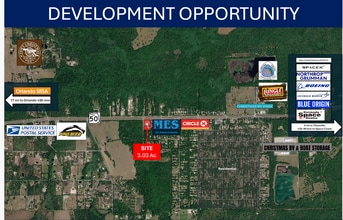 24502 E Colonial Dr, Christmas, FL - Aerial  map view