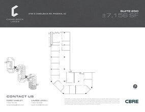 2850 E Camelback Rd, Phoenix, AZ for lease Site Plan- Image 1 of 5