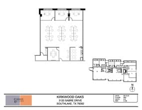 3120 Sabre Dr, Southlake, TX for lease Floor Plan- Image 1 of 1