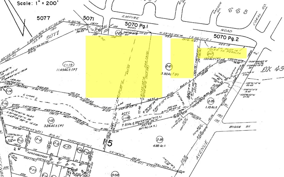 195 98th Ave, Oakland, CA for lease - Plat Map - Image 2 of 2