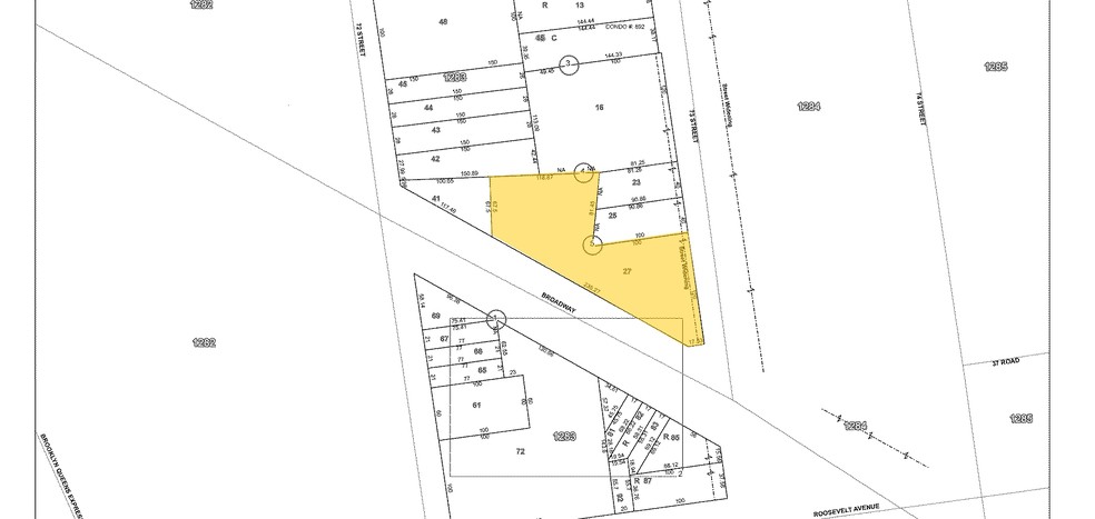 7235 Broadway, Jackson Heights, NY for lease - Plat Map - Image 2 of 2