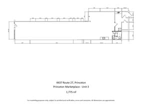 4437 Route 27, Princeton, NJ for lease Floor Plan- Image 2 of 2