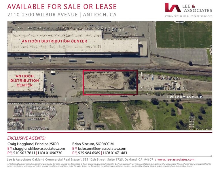 2110-2300 Wilbur Ln, Antioch, CA for sale - Building Photo - Image 1 of 4