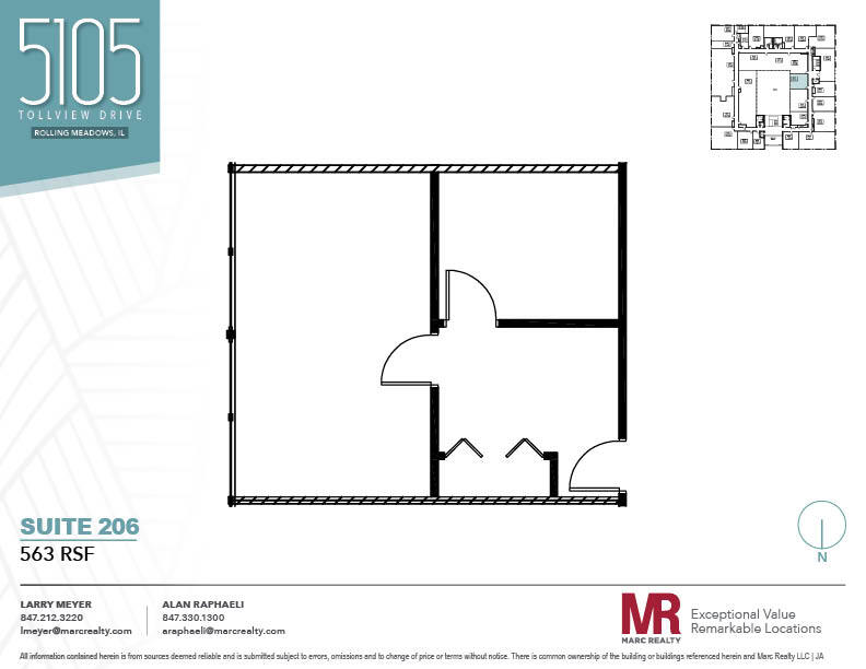 5105 Tollview Dr, Rolling Meadows, IL for lease Floor Plan- Image 1 of 1