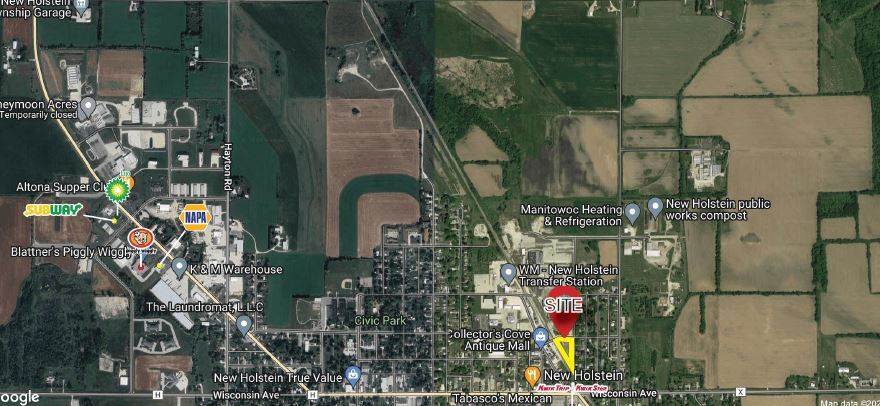 1600 Michigan Avenue, New Holstein, WI for sale - Aerial - Image 2 of 2