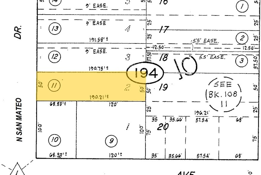 312 N San Mateo Dr, San Mateo, CA for lease - Plat Map - Image 2 of 49
