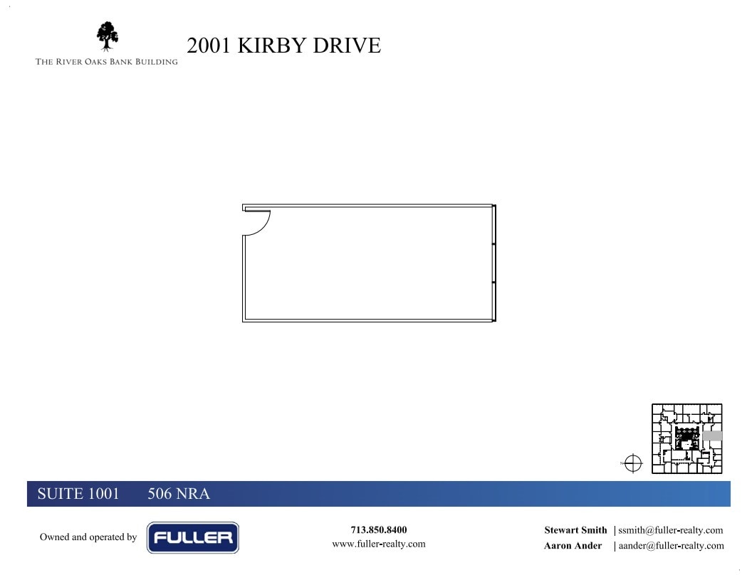 2001 Kirby Dr, Houston, TX for lease Floor Plan- Image 1 of 1