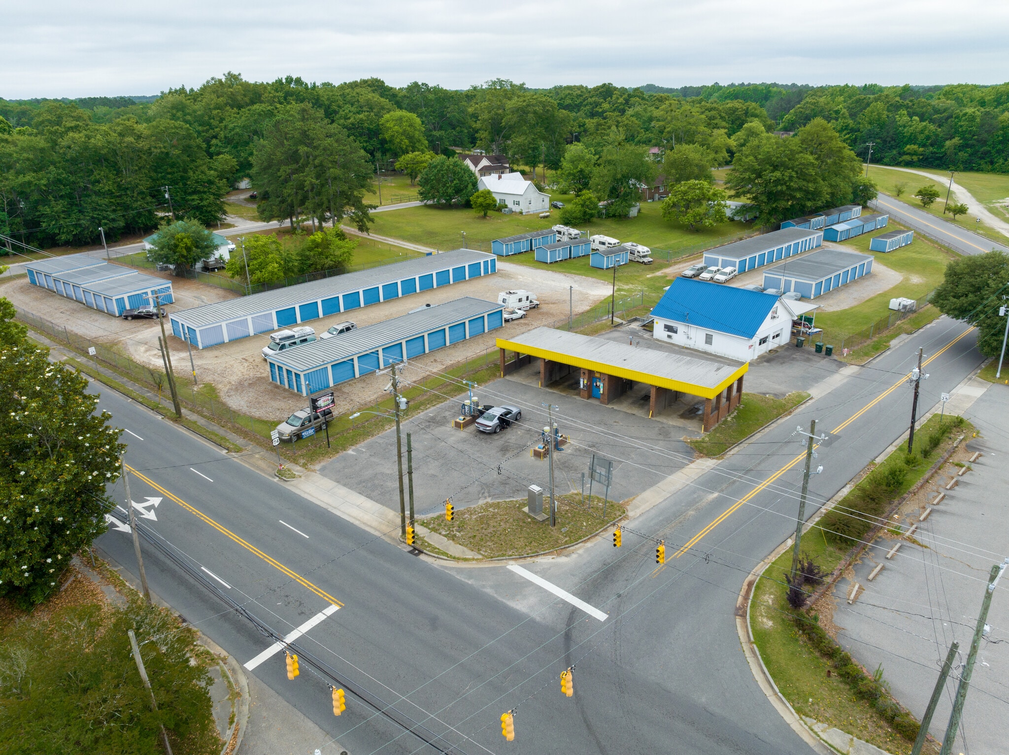 406 E Hamlet Ave, Hamlet, NC for sale Aerial- Image 1 of 8