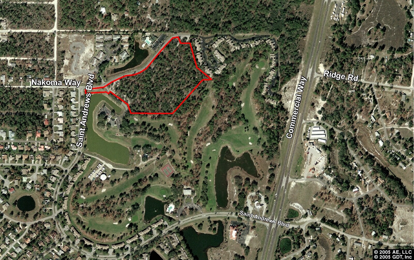 Nakoma Way & St Andrews Blvd, Weeki Wachee, FL for sale Primary Photo- Image 1 of 1