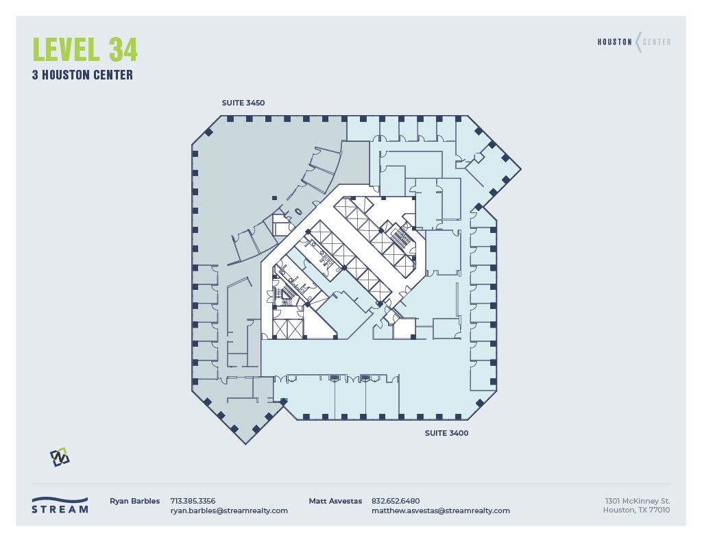 1301 McKinney St, Houston, TX for lease Floor Plan- Image 1 of 1