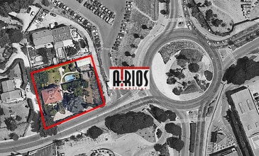 La Seyne-sur-Mer - AERIAL  map view