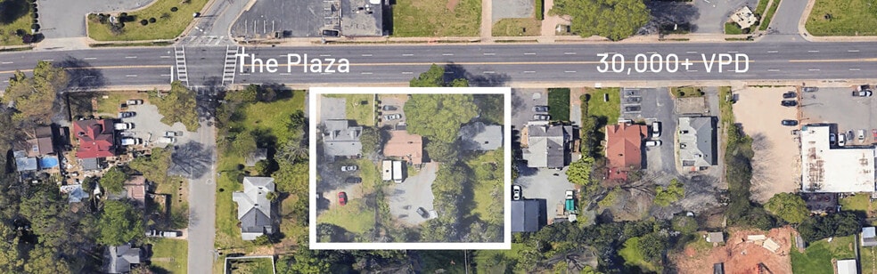 2808-2820 The Plaza, Charlotte, NC for lease - Building Photo - Image 3 of 6