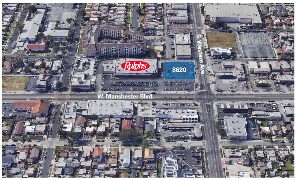 8620 Western Ave, Los Angeles, CA for lease - Building Photo - Image 1 of 1