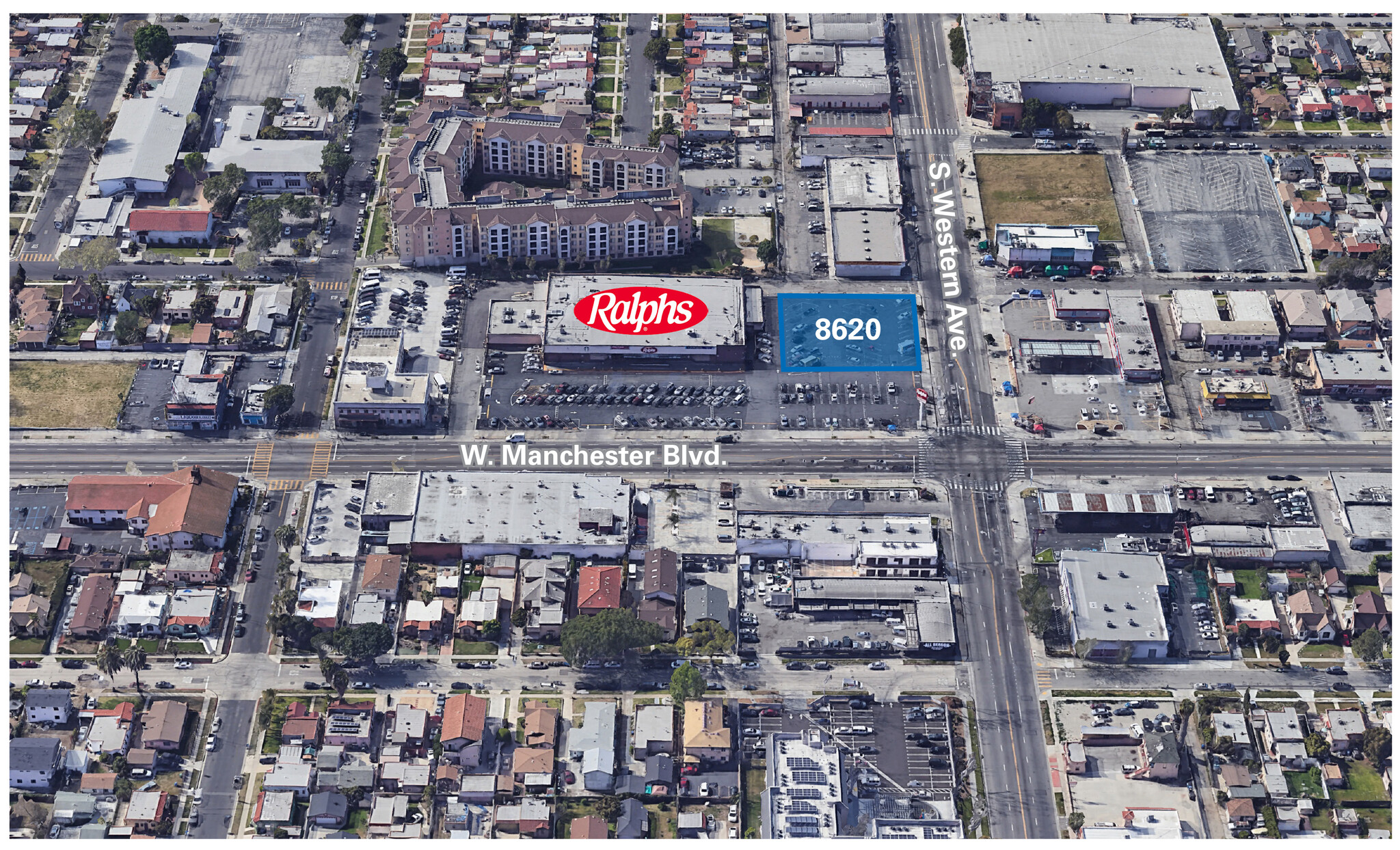 8620 Western Ave, Los Angeles, CA for lease Building Photo- Image 1 of 2