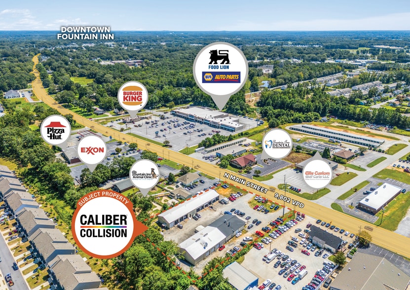 1134 N Main St, Fountain Inn, SC for sale - Building Photo - Image 1 of 4