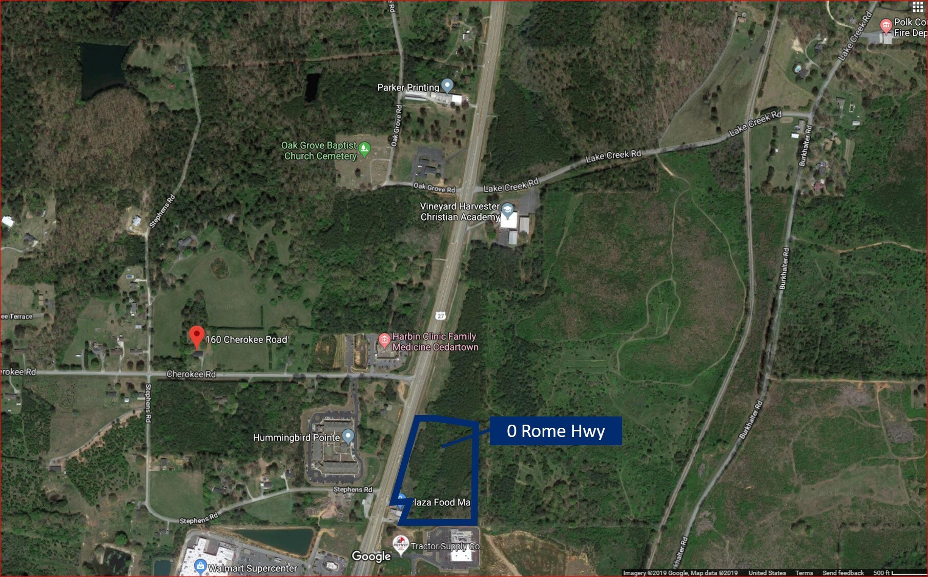 Highway 27 S, Cedartown, GA 30125 Land for Sale