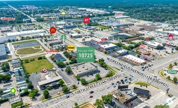 10725 W Greenfield Ave, West Allis, WI - AERIAL map view