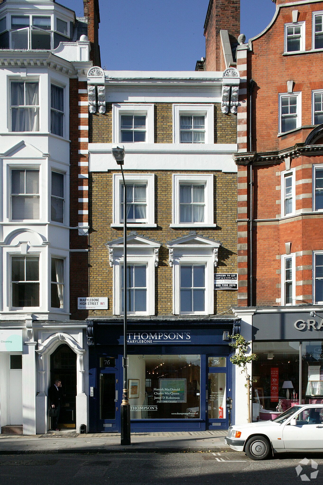 76 Marylebone High St, London for sale Primary Photo- Image 1 of 1