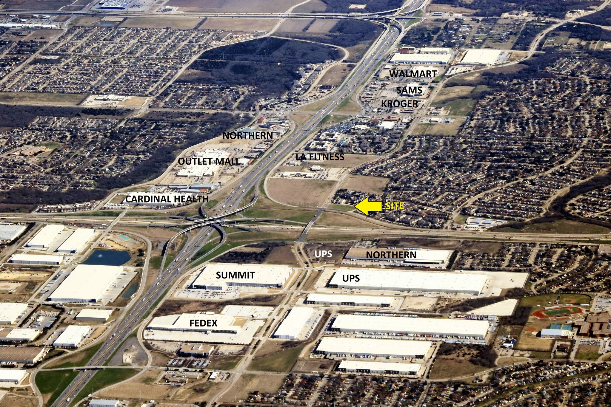 4110 State Hwy 360, Grand Prairie, TX for sale Aerial- Image 1 of 9