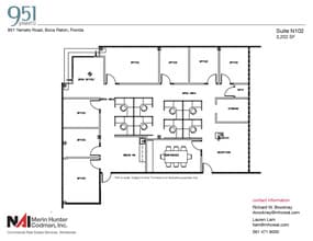 951 Yamato Rd, Boca Raton, FL for lease Floor Plan- Image 2 of 11