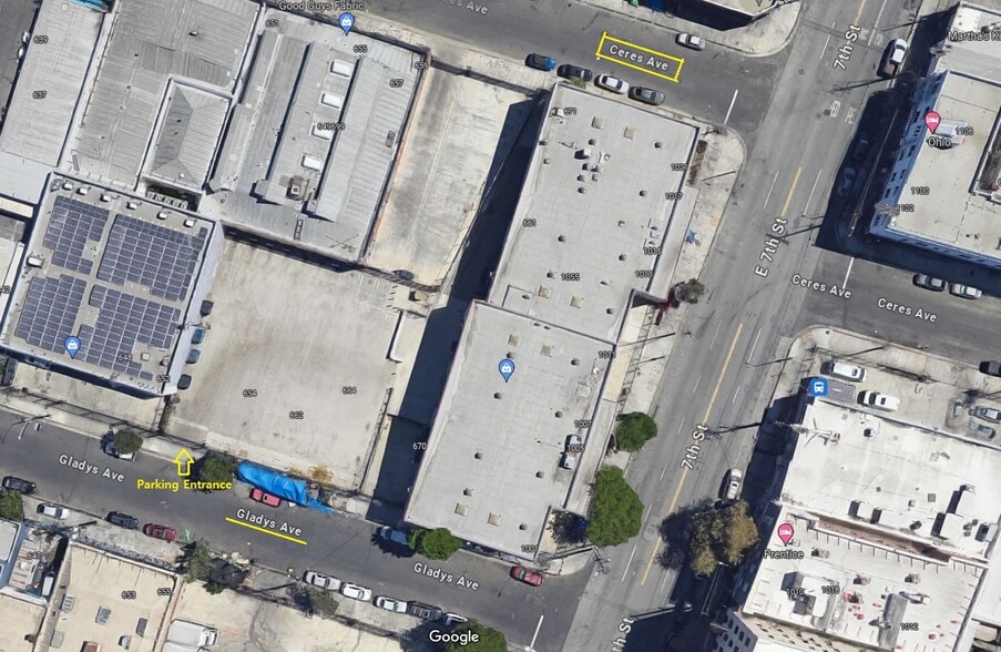 1001 E 7th St, Los Angeles, CA for lease - Aerial - Image 3 of 25