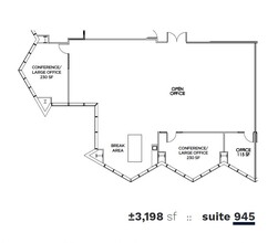 333 W San Carlos St, San Jose, CA for lease Floor Plan- Image 1 of 1