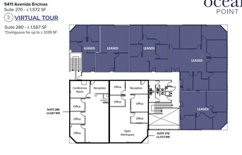 5411 Avenida Encinas, Carlsbad, CA for lease Floor Plan- Image 1 of 1