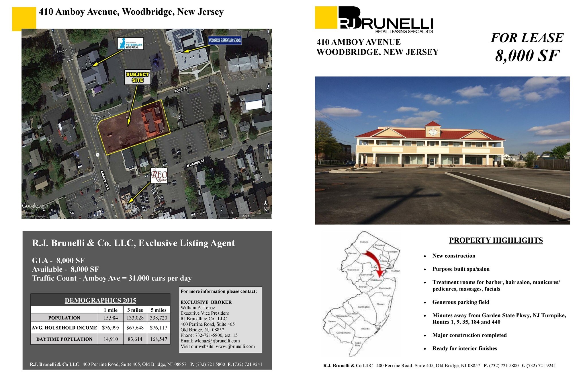 410 Amboy Ave, Woodbridge, NJ for sale Building Photo- Image 1 of 1