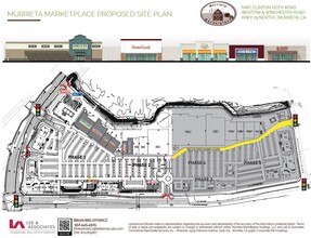 100-160 Winchester Rd, Murrieta, CA for lease Site Plan- Image 1 of 1