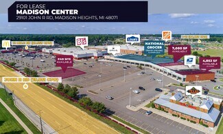 More details for 29101 John R Rd, Madison Heights, MI - Retail for Lease