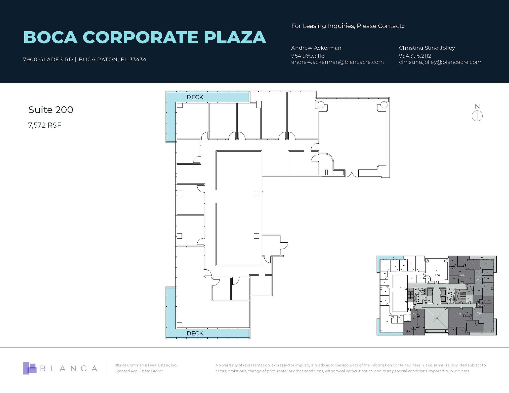 7900 Glades Rd, Boca Raton, FL for lease Floor Plan- Image 1 of 1