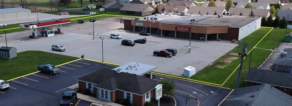 625 N Main St, Arcanum, OH for lease - Aerial - Image 2 of 4