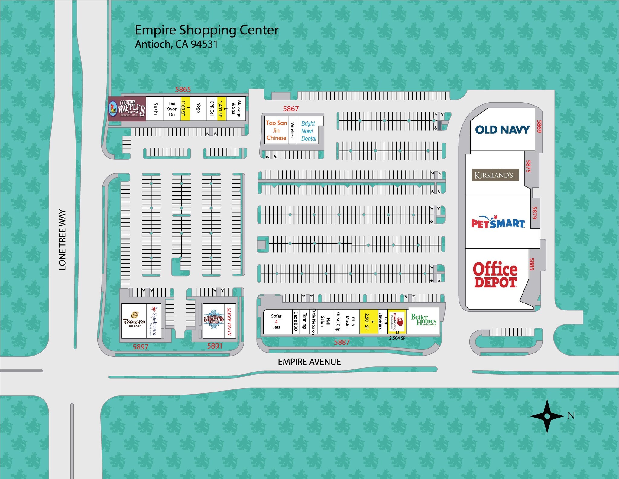 59655897 Lone Tree Way, Antioch, CA 94509 Retail for Lease