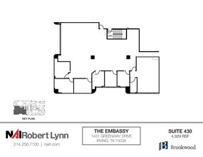 1431 Greenway Dr, Irving, TX for lease Floor Plan- Image 1 of 2