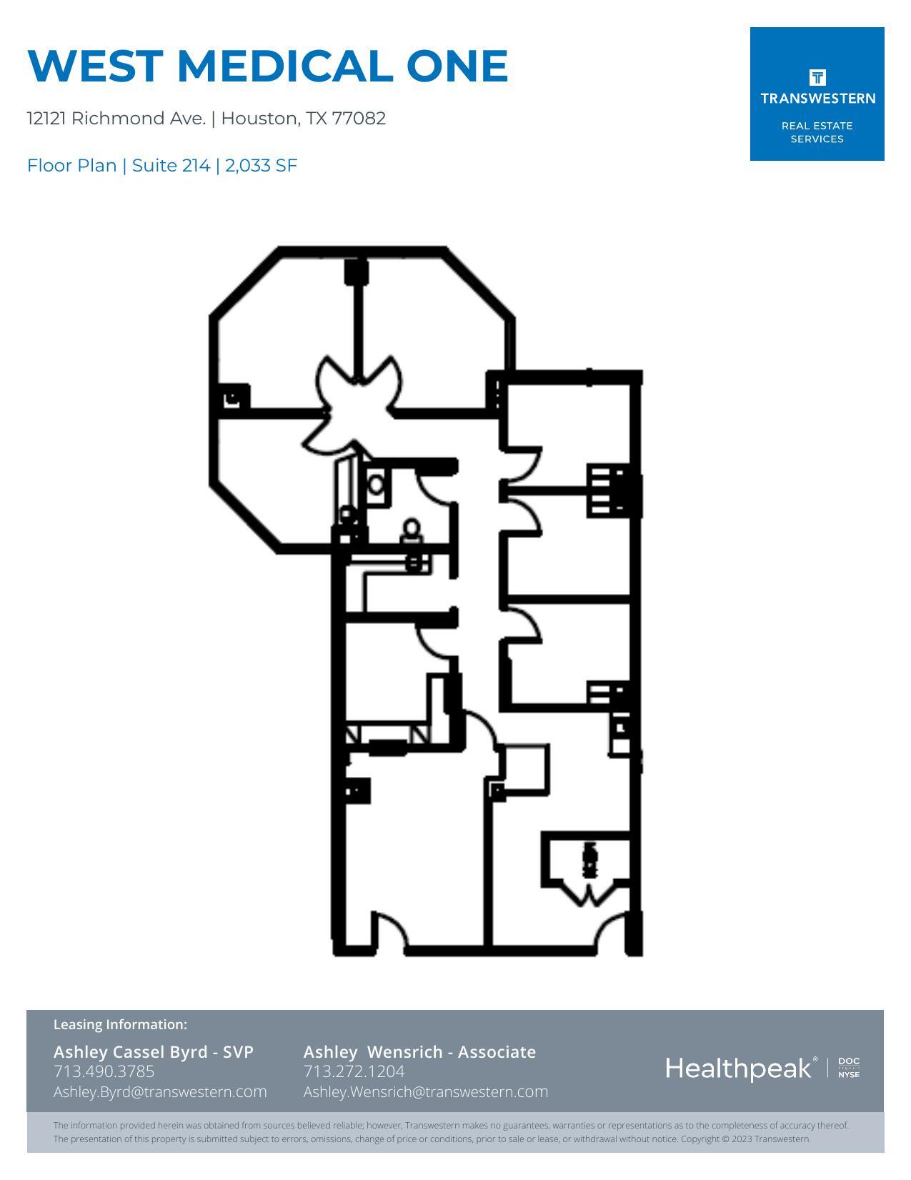 12121 Richmond Ave, Houston, TX for lease Floor Plan- Image 1 of 1