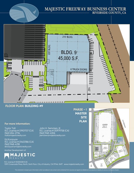 18980 Messenia Ln, Perris, CA for lease - Site Plan - Image 1 of 8