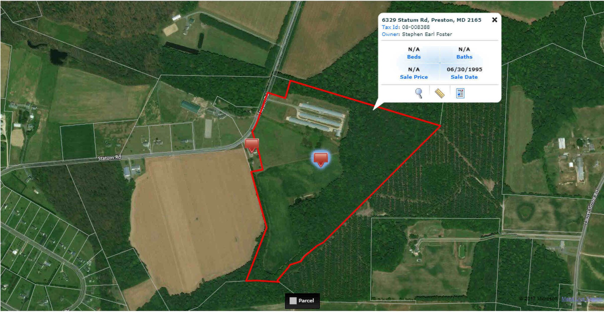 6329 Statum Rd, Preston, MD for sale Aerial- Image 1 of 1